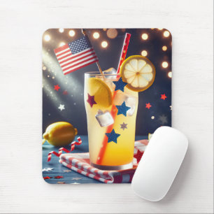 Patriotische Amerikanische Lemonade Mousepad