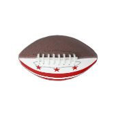 Patriotische amerikanischer Fußball Washington Football (Vorderseite)