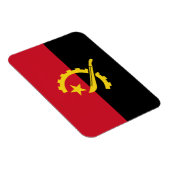 Patriotische angolanische Flagge Magnet (Rechte Seite)