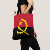 Patriotische angolanische Flagge Tasche (Von Nahem)