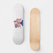 Patriotische Anime in den USA Skateboard (Vorderseite)