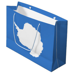 Patriotische Antarktika-Flagge Große Geschenktüte