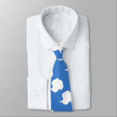 Patriotische Antarktis-Flagge Krawatte (Gebunden)