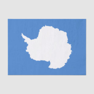 Patriotische Antarktis-Flagge Seidenpapier