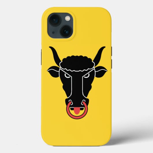 Patriotische Apple Case-Mate, Flagge des Kantons U Case-Mate iPhone Hülle (Rückseite)