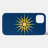 Patriotische Apple Case-Mate, Flagge Mazedoniens Case-Mate iPhone Hülle (Rückseite (Horizontal))