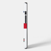 Patriotische Apple Case-Mate, Flagge von Montreal Case-Mate iPhone Hülle (Rückseite / Links)