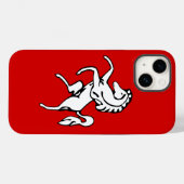 Patriotische Apple Case-Mate, Kent County-Flagge Case-Mate iPhone Hülle (Rückseite (Horizontal))