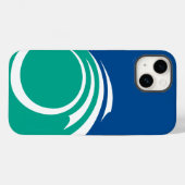 Patriotische Apple Case-Mate, Ottawa-Flagge Case-Mate iPhone Hülle (Rückseite (Horizontal))
