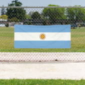 Patriotische argentinische Flagge Banner (Insitu)