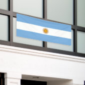 Patriotische argentinische Flagge Banner (Äußeres Gebäude)