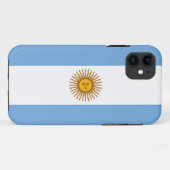 Patriotische argentinische Flagge Case-Mate iPhone Hülle (Rückseite (Horizontal))