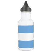 Patriotische argentinische Flagge Edelstahlflasche (Links)