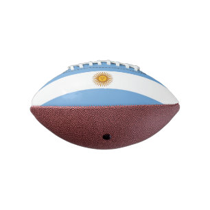 Patriotische argentinische Flagge Football