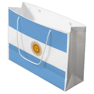 Patriotische argentinische Flagge Große Geschenktüte