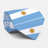 Patriotische argentinische Flagge Krawatte (Gerollt)