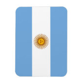 Patriotische argentinische Flagge Magnet (Vertikal)