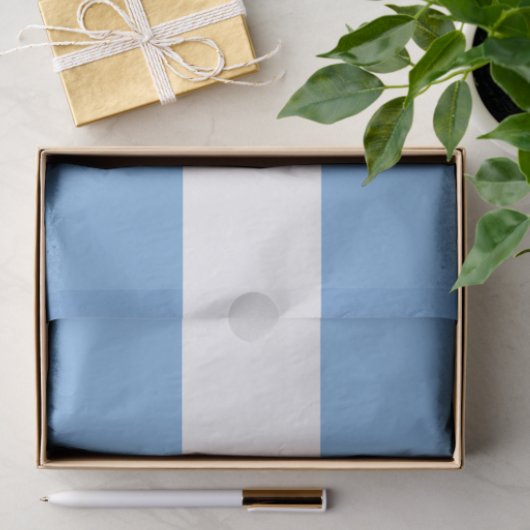 Patriotische argentinische Flagge Seidenpapier (Geschenk)