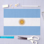 Patriotische argentinische Flagge Seidenpapier (Handwerk)