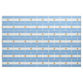 Patriotische argentinische Flagge Stoff (Fat Quarter (45,7 x 55,9 cm))