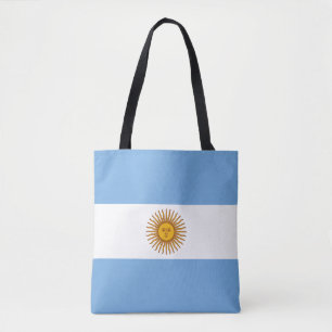Patriotische argentinische Flagge Tasche