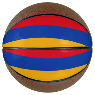 Patriotische armenische Flagge Basketball