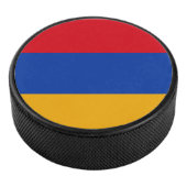 Patriotische armenische Flagge Eishockey Puck (3/4)