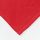 Patriotische armenische Flagge Fleecedecke (Ecke)