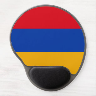 Patriotische armenische Flagge Gel Mousepad