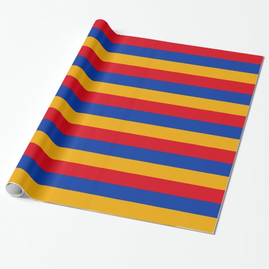 Patriotische armenische Flagge Geschenkpapier (Ungerollt)