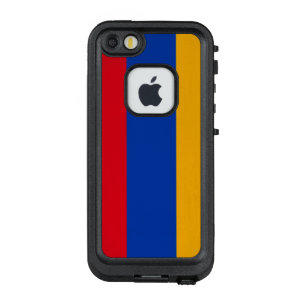Patriotische armenische Flagge LifeProof FRÄ’ iPhone SE/5/5s Hülle