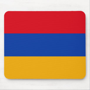 Patriotische armenische Flagge Mousepad