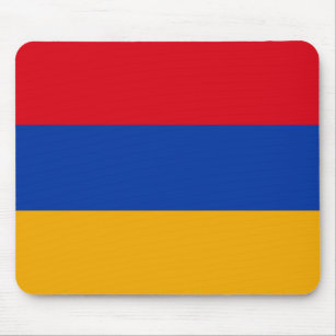 Patriotische armenische Flagge Mousepad