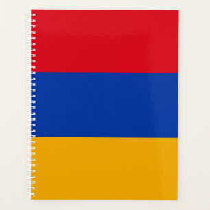 Patriotische armenische Flagge Planer