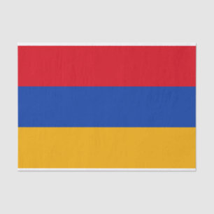 Patriotische armenische Flagge Seidenpapier