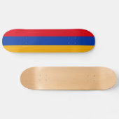Patriotische armenische Flagge Skateboard (Horizontal)