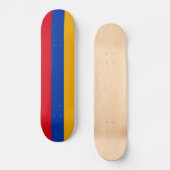 Patriotische armenische Flagge Skateboard (Vorderseite)