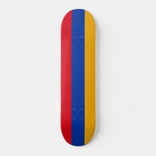 Patriotische armenische Flagge Skateboard
