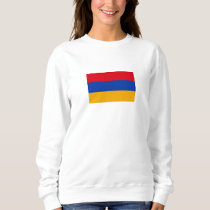 Patriotische armenische Flagge Sweatshirt
