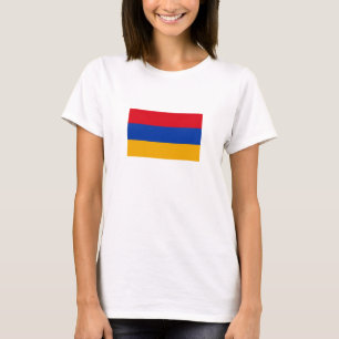 Patriotische armenische Flagge T-Shirt