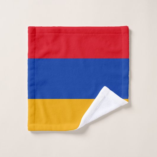 Patriotische armenische Flagge Waschlappen (Waschlappen)