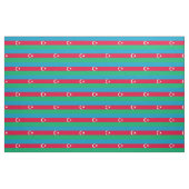 Patriotische aserbaidschanische Flagge Stoff (Fat Quarter (45,7 x 55,9 cm))