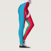 Patriotische aserbaidschanische Flaggen-Leggings Leggings (Rechts)