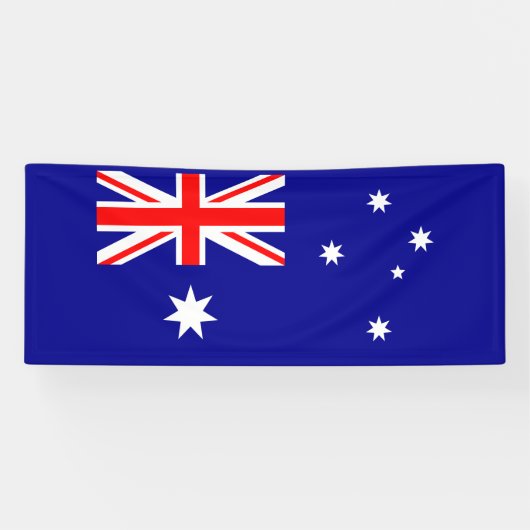 Patriotische australische Flagge Banner (Horizontal)