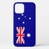 Patriotische australische Flagge Case-Mate iPhone Hülle (Rückseite)