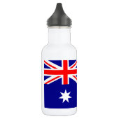 Patriotische australische Flagge Edelstahlflasche (Links)