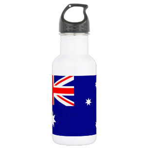 Patriotische australische Flagge Edelstahlflasche
