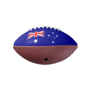Patriotische australische Flagge Football