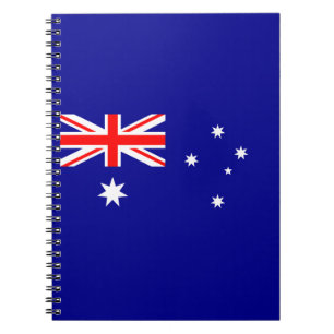 Patriotische australische Flagge Notizblock