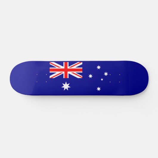 Patriotische australische Flagge Skateboard (Horizontal)